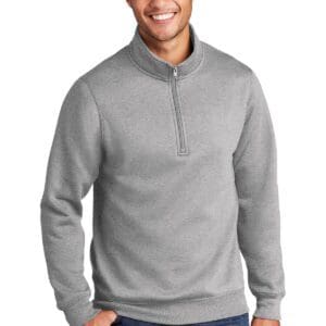Port & Company  Core Fleece 1/4-Zip Pullover Sweatshirt PC78Q