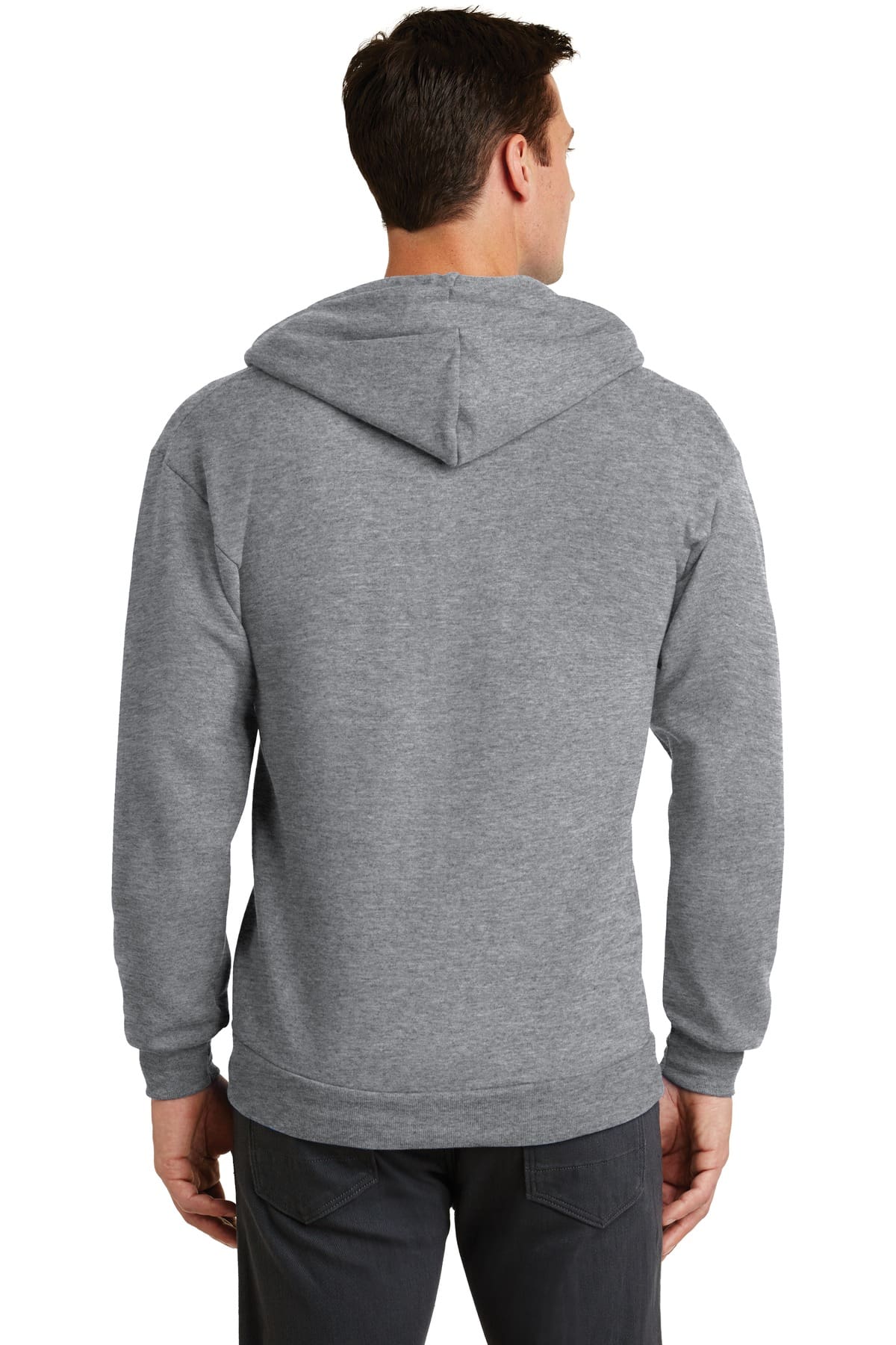 Port & Company - Core Fleece Full-Zip Hooded Sweatshirt. PC78ZH - Image 2