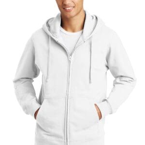 Port & Company Fan Favorite Fleece Full-Zip Hooded Sweatshirt. PC850ZH