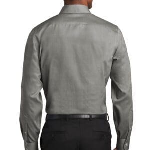 Alternative view of Red House  Slim Fit Pinpoint Oxford Non-Iron Shirt. RH620
