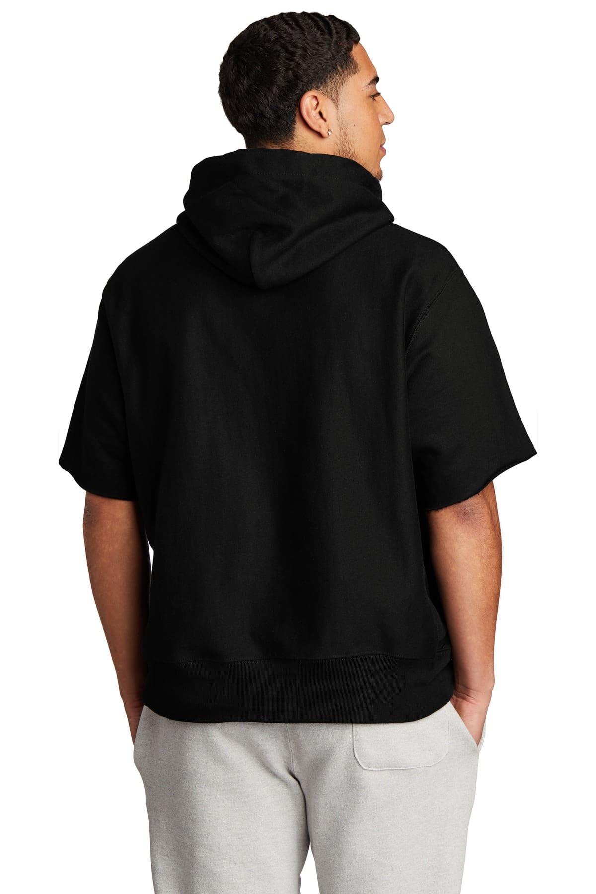 Champion Reverse Weave Short Sleeve Hooded Sweatshirt S101SS - Image 2