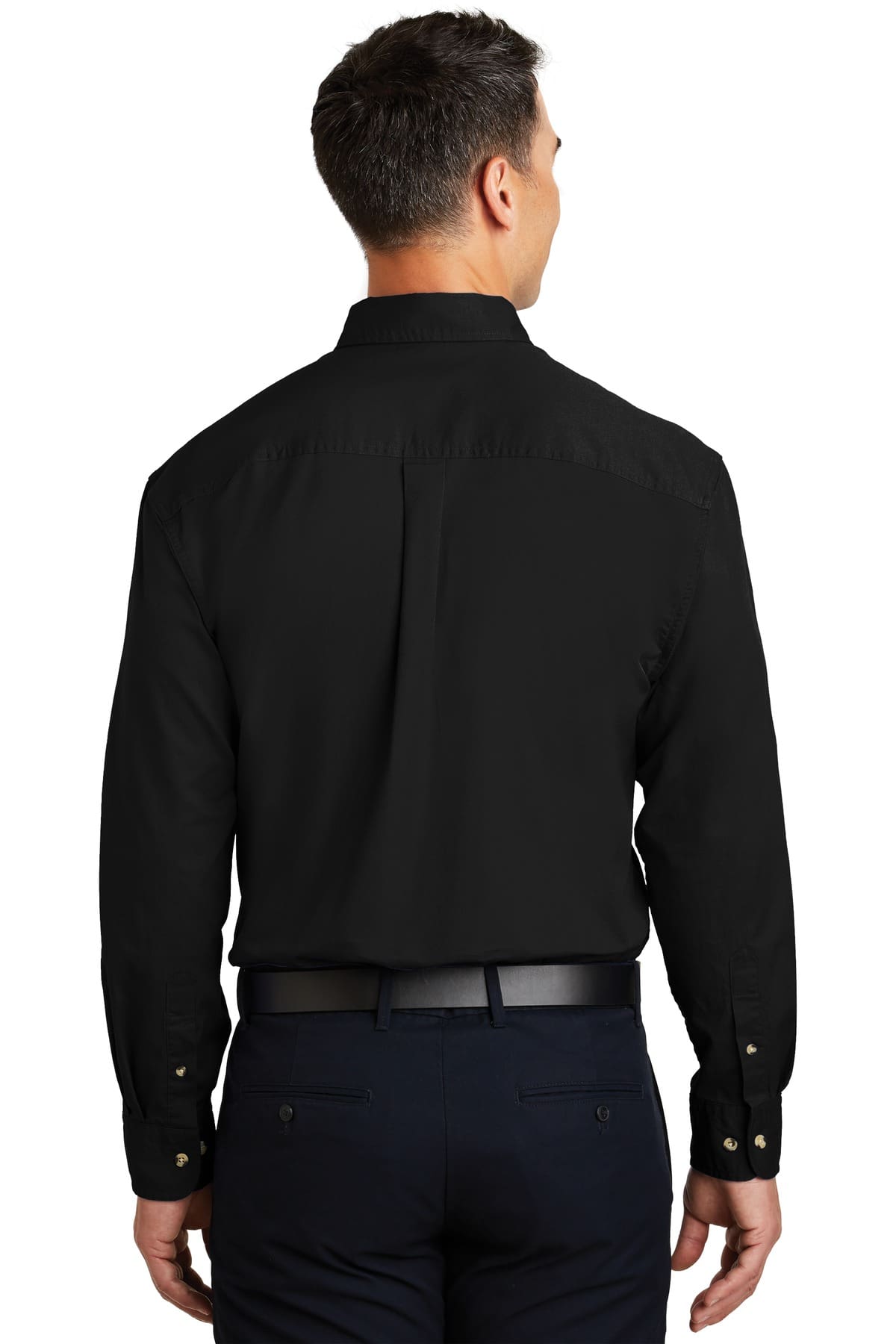 Port Authority Long Sleeve Twill Shirt. S600T - Image 2