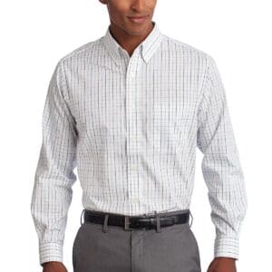 Port Authority Tattersall Easy Care Shirt. S642