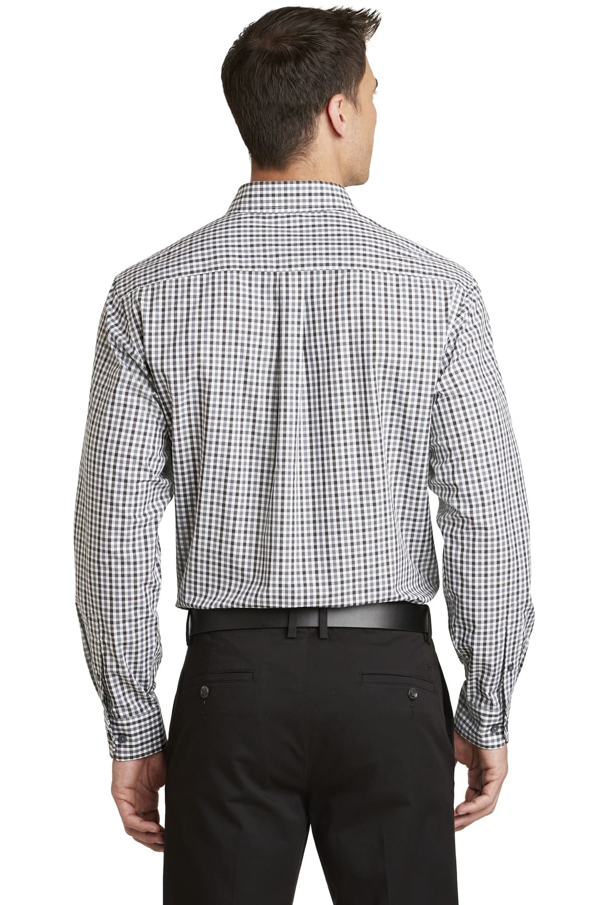 Port Authority Long Sleeve Gingham Easy Care Shirt. S654 - Image 2