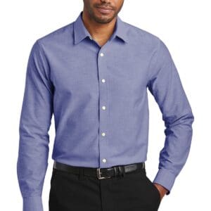 Port Authority  Slim Fit SuperPro  Oxford Shirt. S661