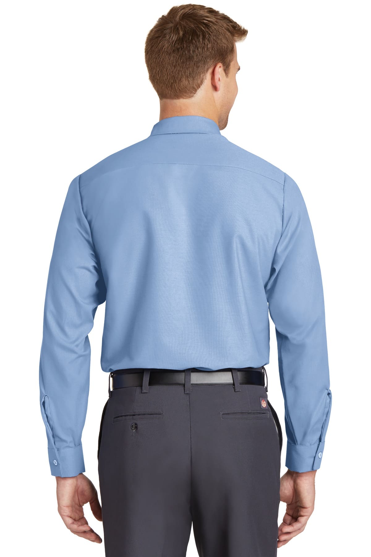 Red Kap Long Sleeve Industrial Work Shirt.  SP14 - Image 2
