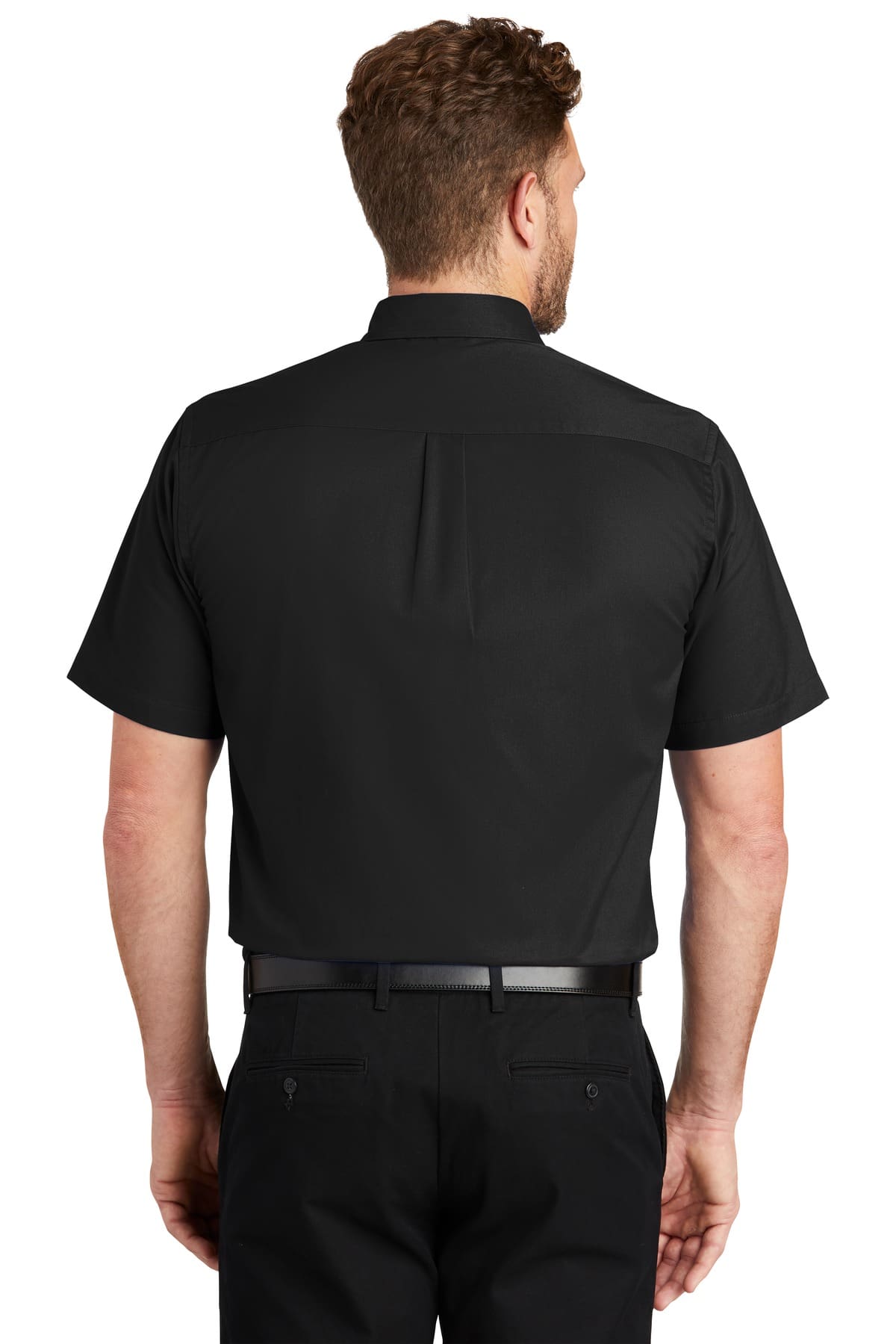 CornerStone - Short Sleeve SuperPro Twill Shirt. SP18 - Image 2