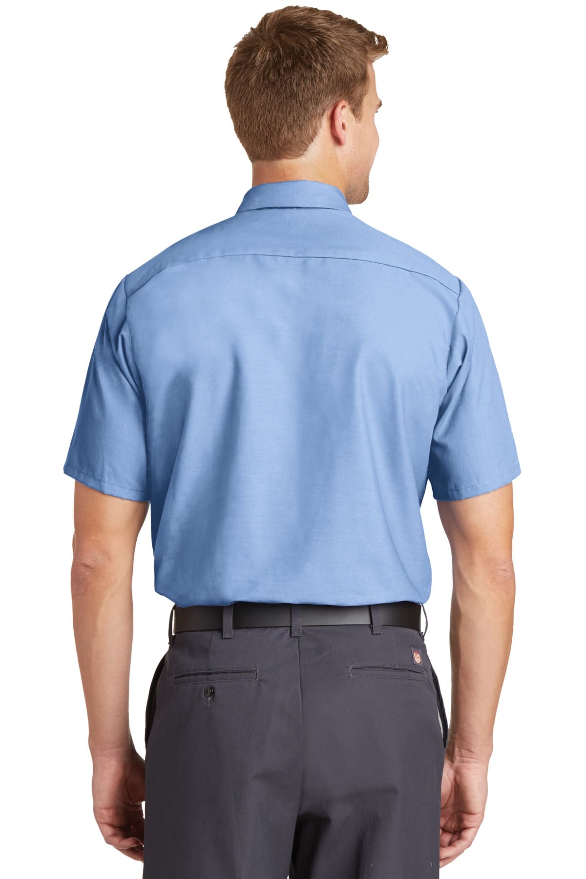 Red Kap Short Sleeve Industrial Work Shirt.  SP24 - Image 2