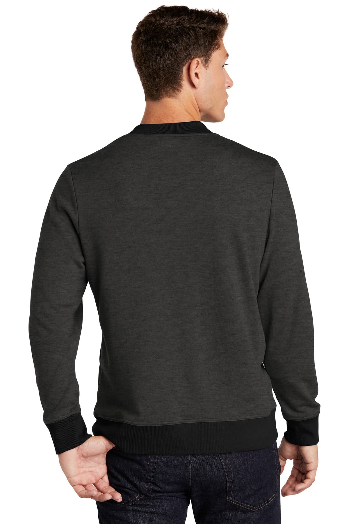 Sport-Tek  Lightweight French Terry Bomber. ST274 - Image 2