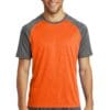 Sport-Tek  Heather-On-Heather Contender  Tee. ST362