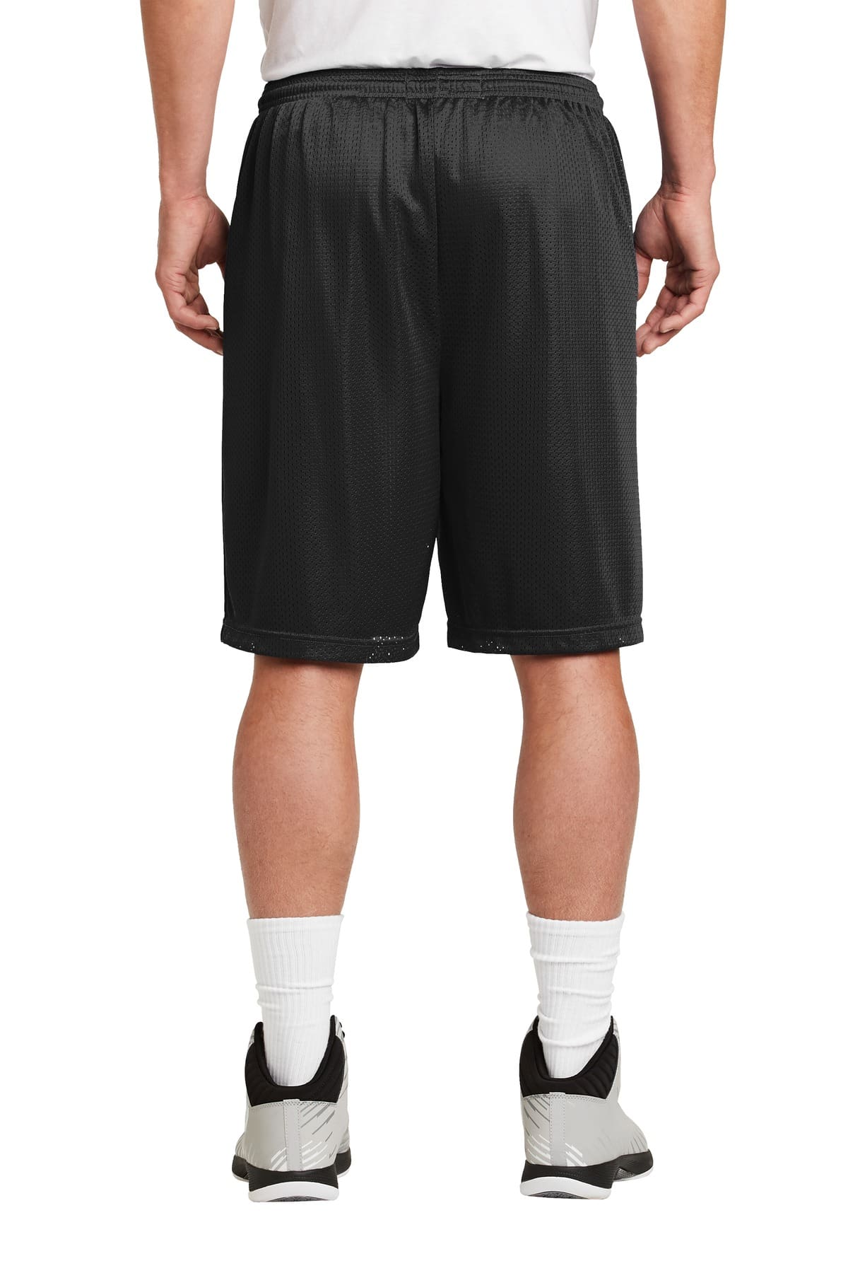Sport-Tek Long PosiCharge Classic Mesh Short. ST515 - Image 2