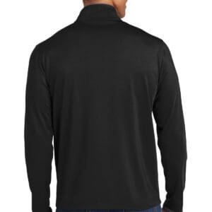 Alternative view of Sport-Tek Sport-Wick Stretch Contrast Full-Zip Jacket.  ST853