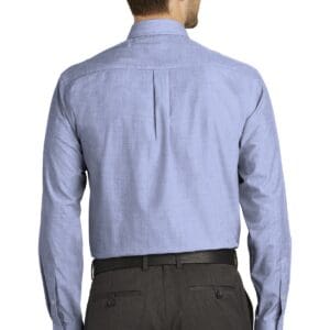 Port Authority Tall Crosshatch Easy Care Shirt. TLS640 - Image 2