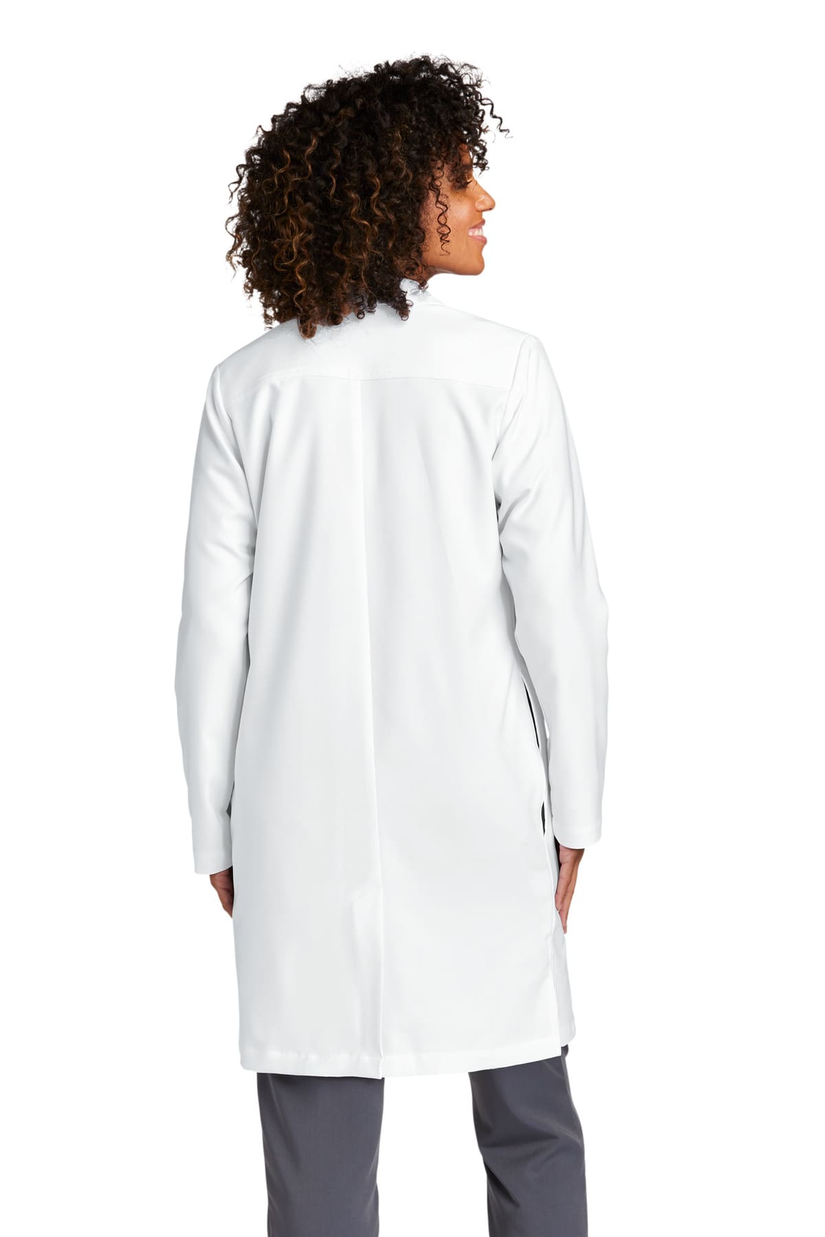 Wink Women's Long Lab Coat WW4172 - Image 2